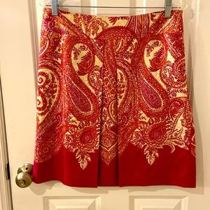 NWT Ann Taylor Silk Blend Skirt Size 8